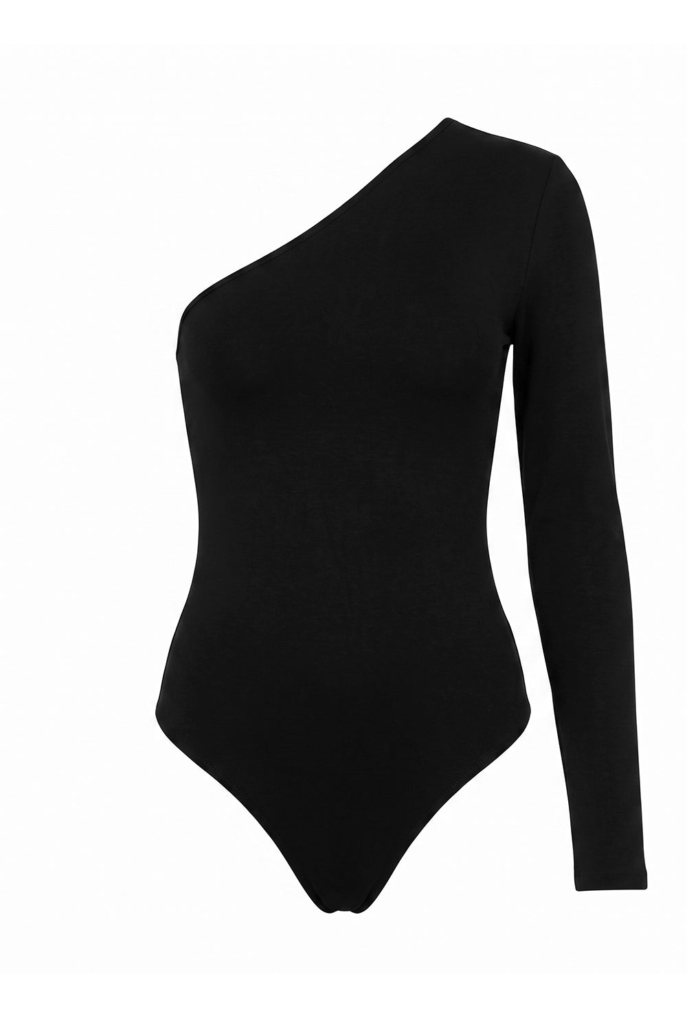 Бавовняне боді на одне плече WL18301/1 Monday black