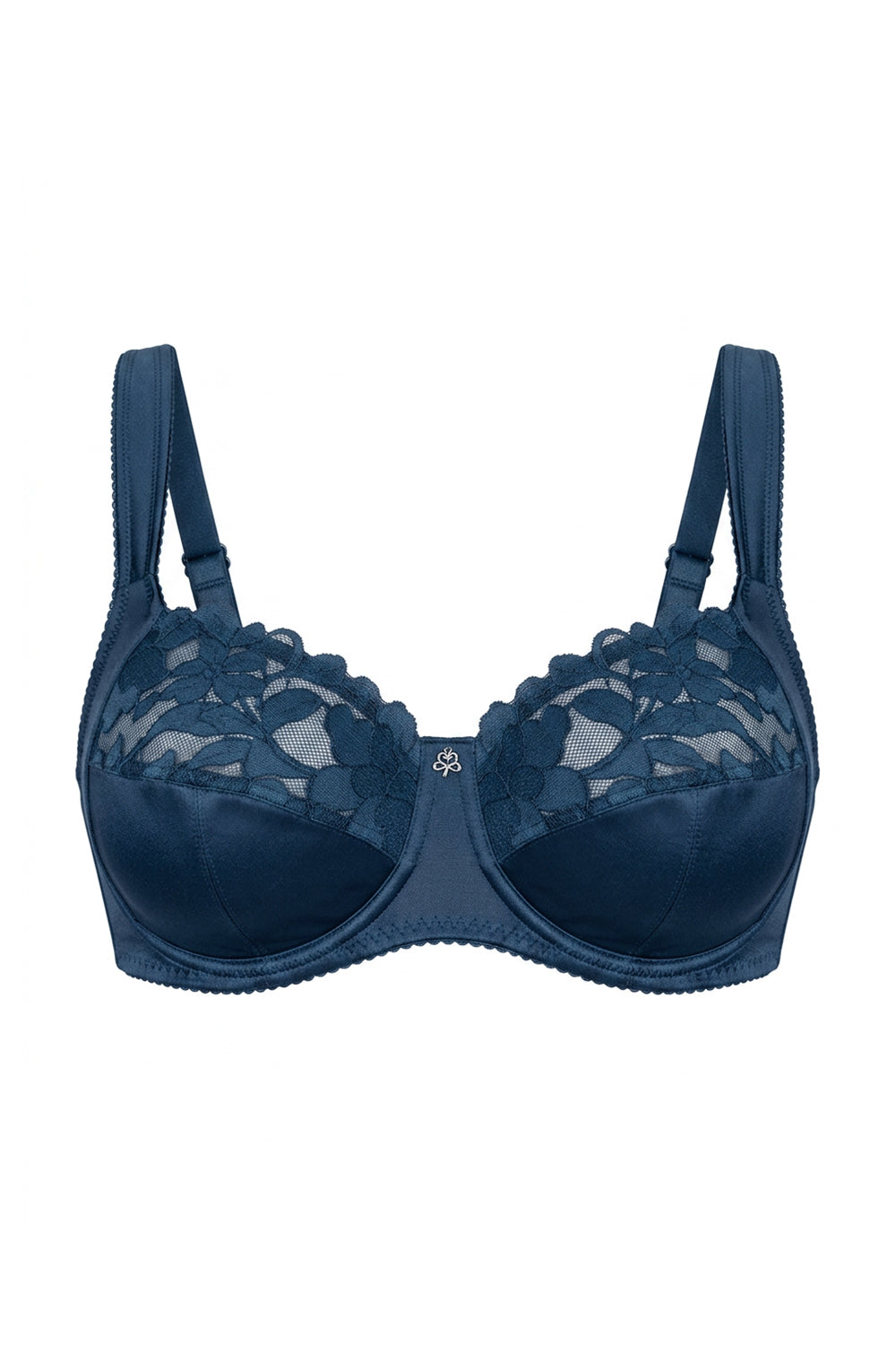 Мягкий бюстгальтер с широкими бретелями 1507/017 royal blue