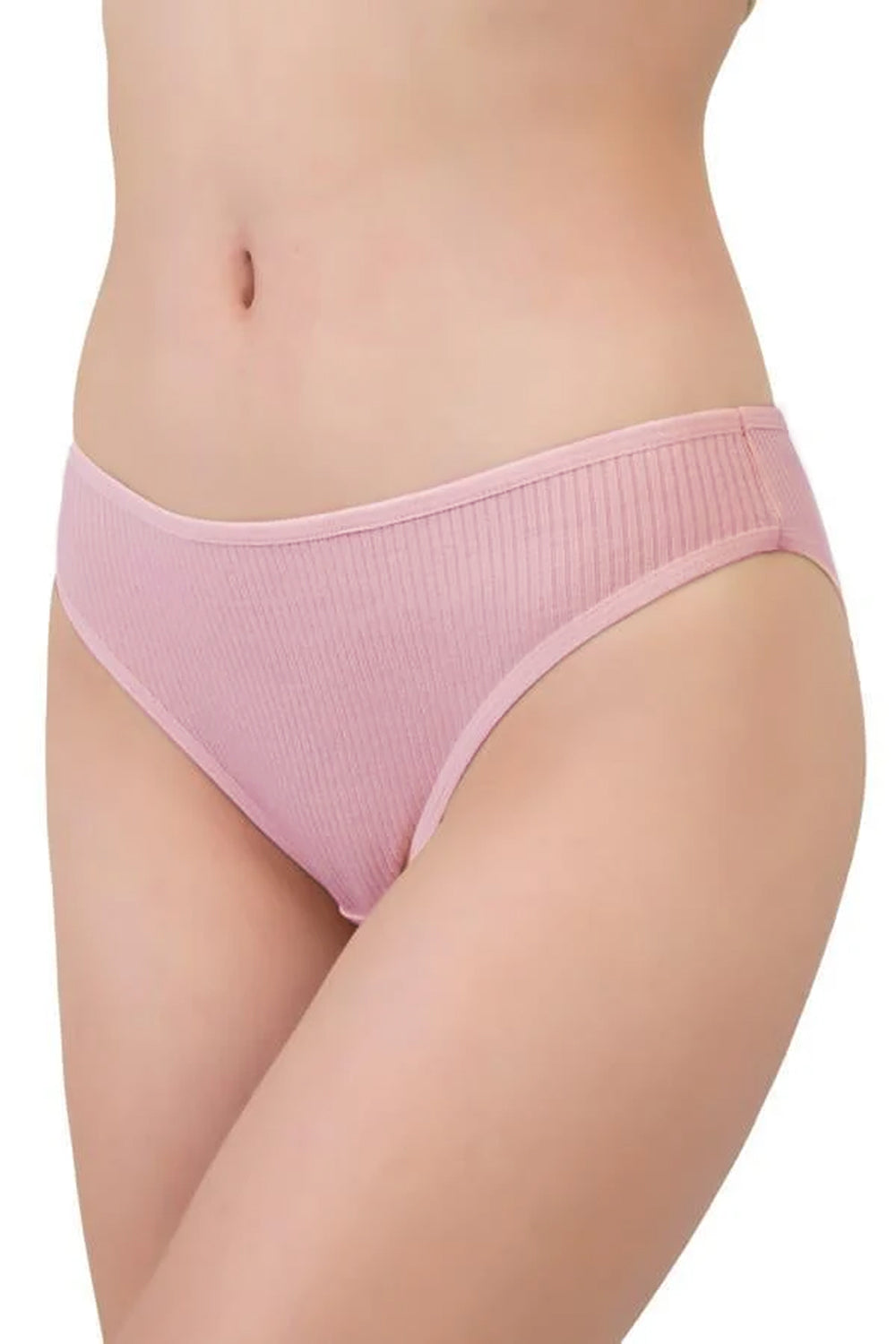 Трусики слип в рубчик CH6170 lilac