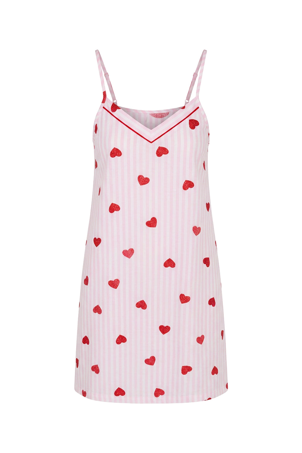 Сорочка с сердечками LDK 112/67/02 Loveu rose