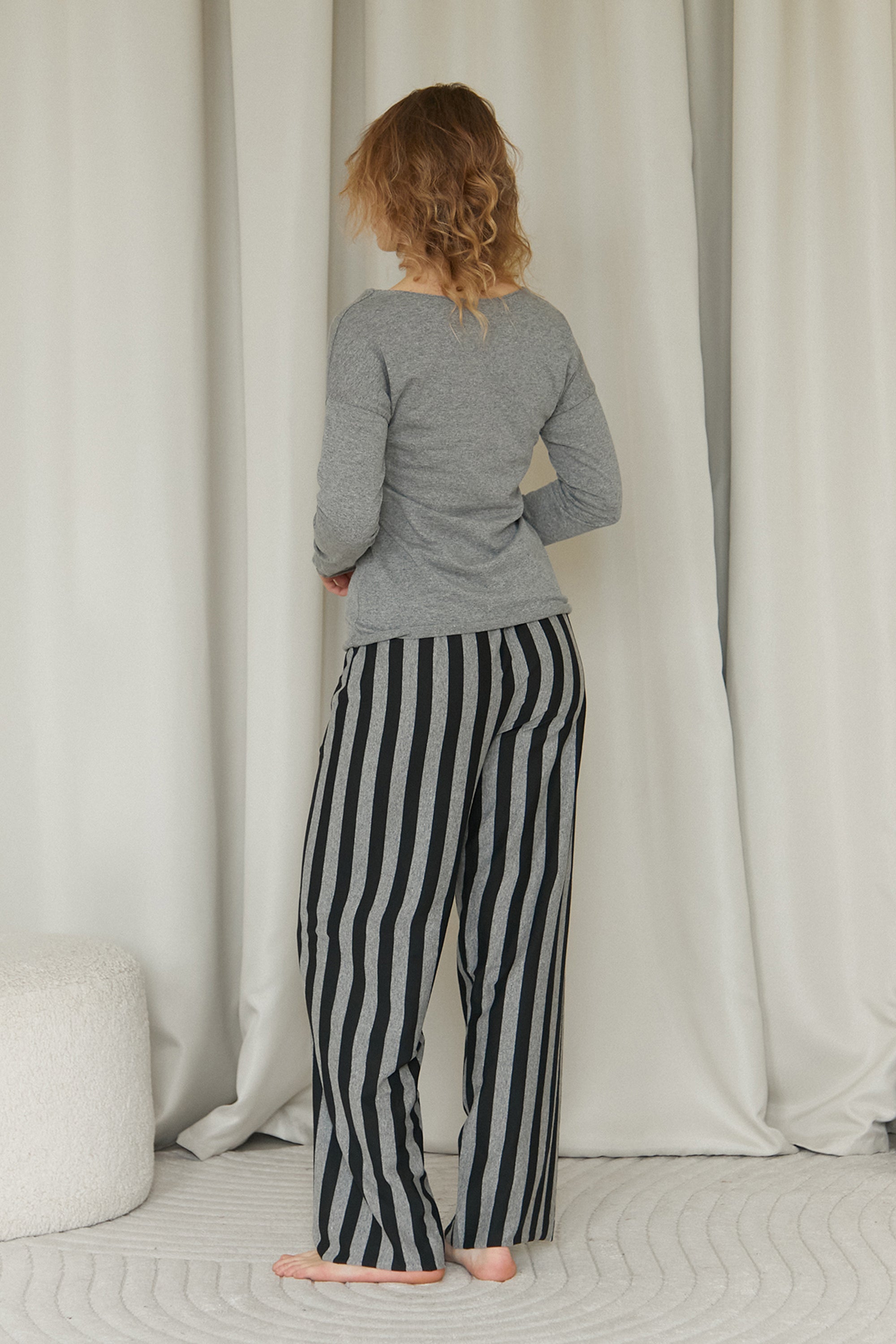 Трикотажный домашний комплект Coffee Black TR0018-26-69