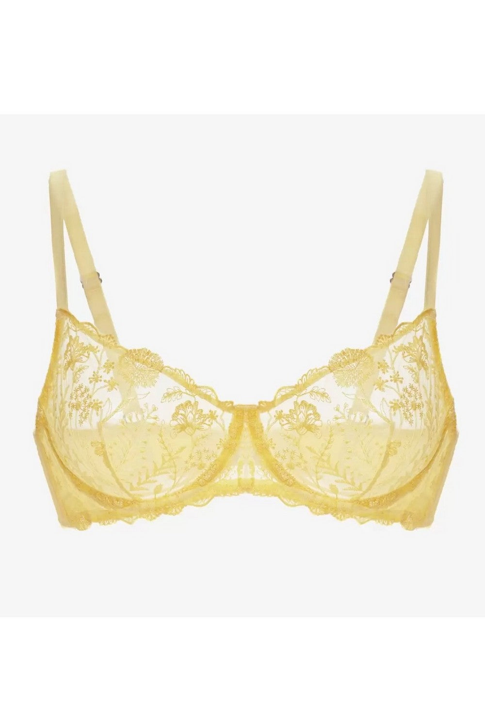 М'який бюстгальтер на кісточках Бланманже БМ7 yellow