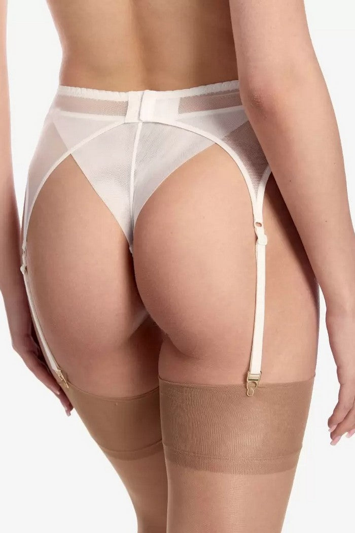 Кружевной пояс для чулок Дримленд ПЧ1 white