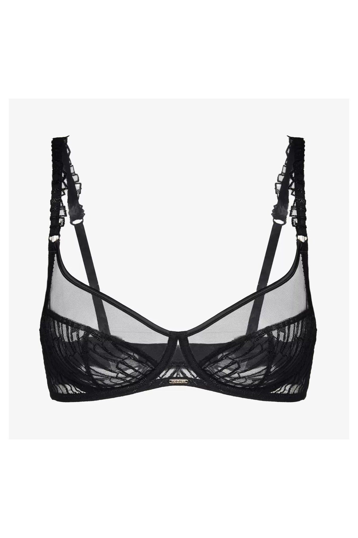 М'який бюстгальтер із мікросітки Екліпс БМ11 black