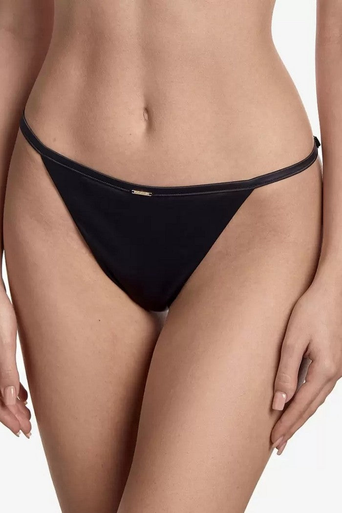 Стринги с тонкими боковинками Эклипс С224а black