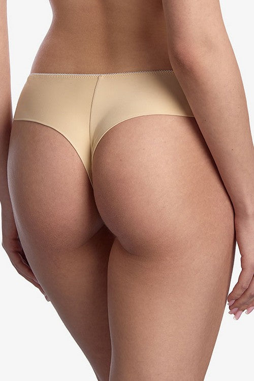 Трусики стринг із вишивкою Етуаль С171 cream