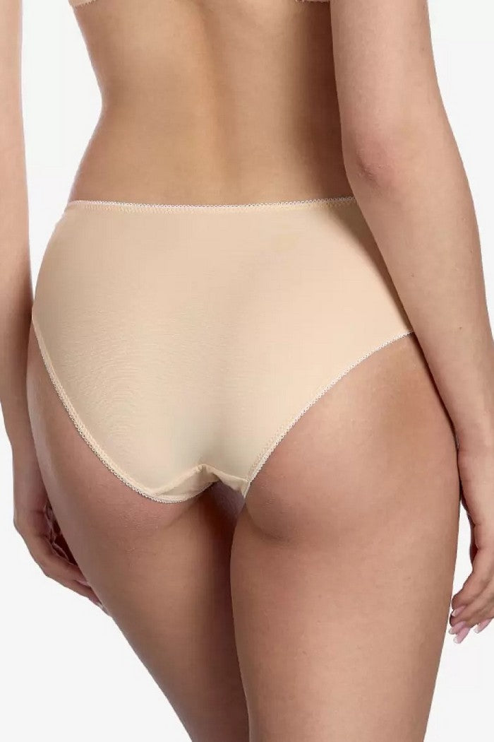 Трусики сліп із вишивкою Етуаль Т179 cream