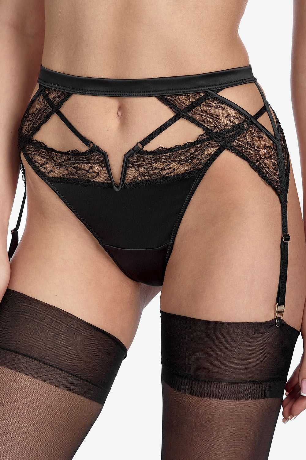 Пояс для чулок Хот Мун ПЧ4 black