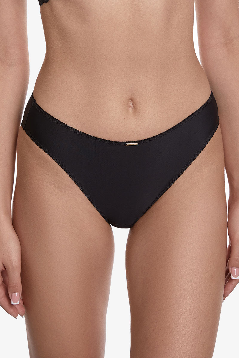 Закрытые трусики слип Хитроу Т15 black