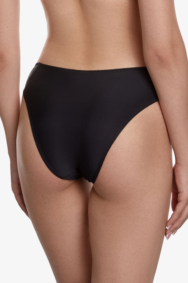 Закриті трусики сліпи Хітроу Т15 black