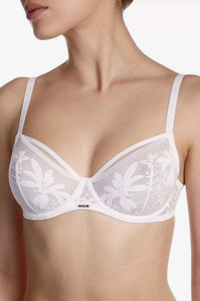 Мягкий бюстгальтер из кружева Капраника БМ5 vanilla