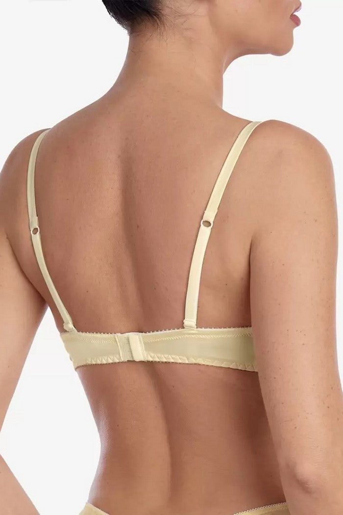 Кружевной бюстгальтер балконет Лицеум БМ12 cream