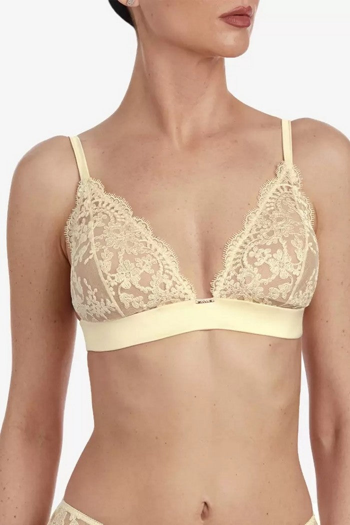 Кружевной мягкий бралет Лицеум БМ4 cream