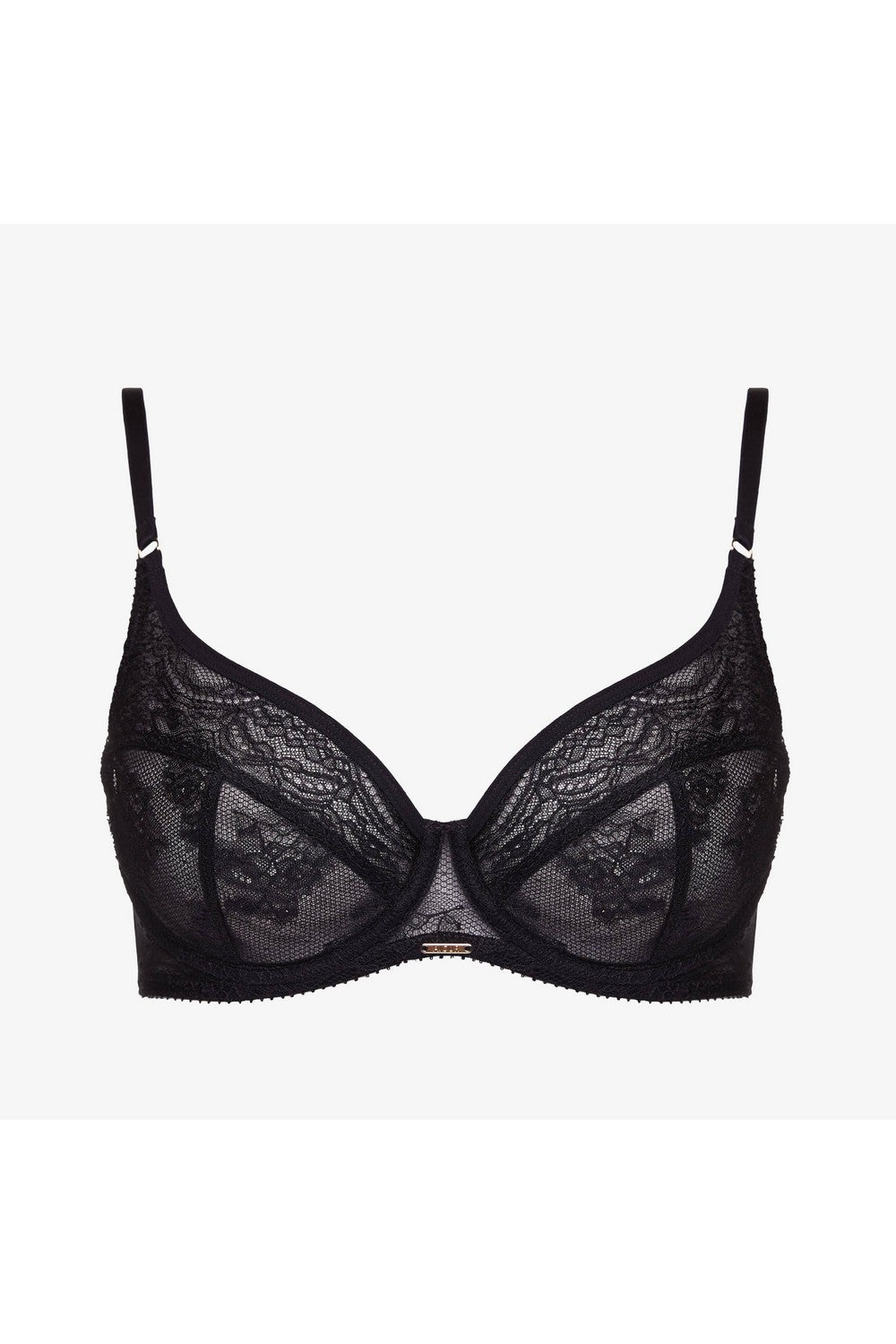 Мереживний бюстгальтер на кісточках Лестер БМ11 black