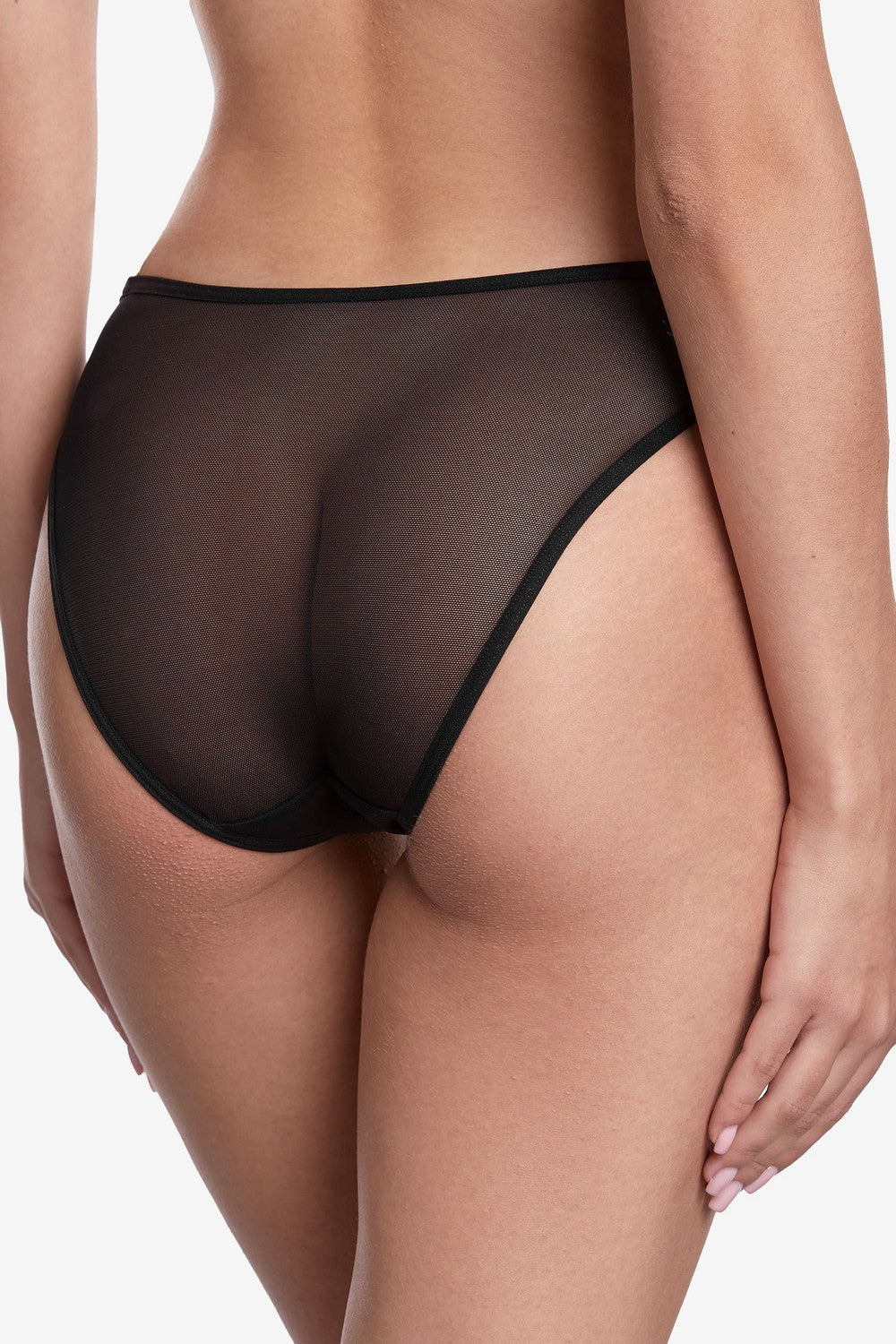 Трусики слип из микросетки Лестер Т15 black