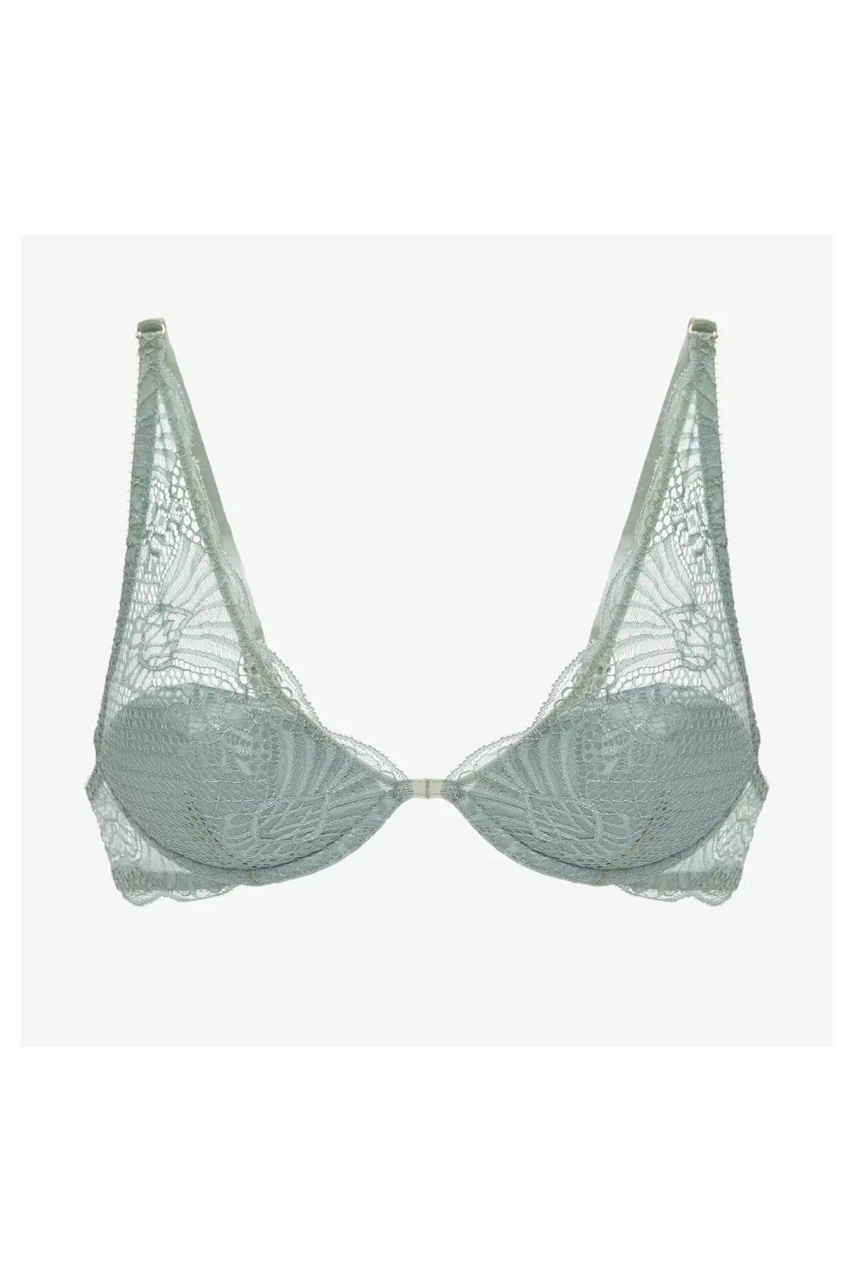 Бюстгальтер с поролоновыми чашками Мадлен БМ37а olive