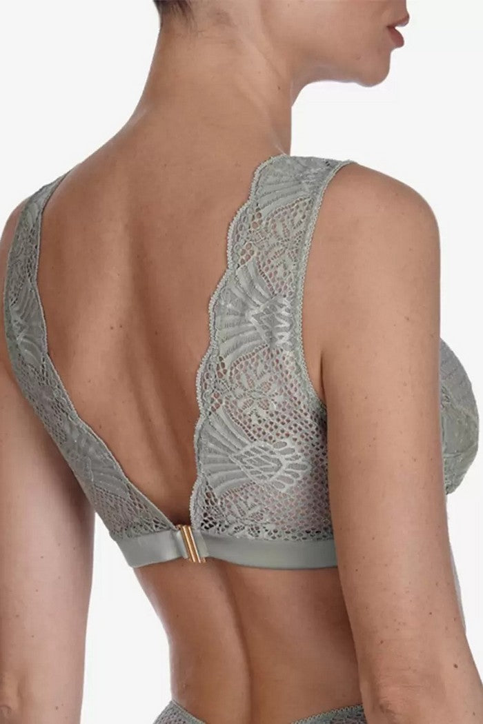 Бюстгальтер із вкладишами пуш-ап Мадлен БМ68 olive