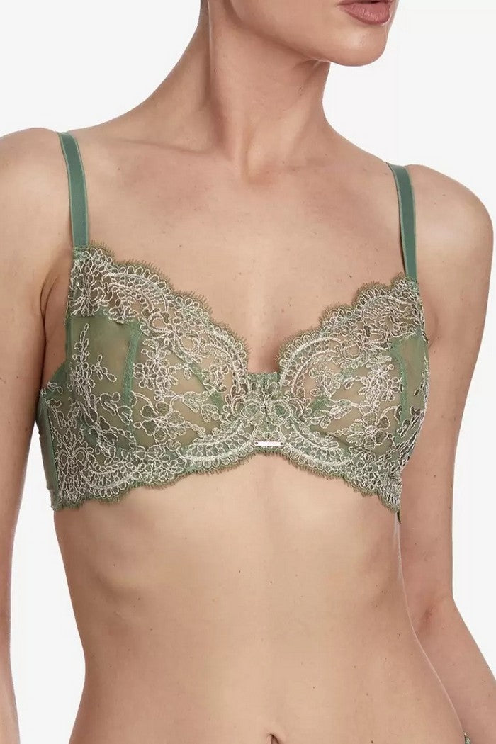 Бюстгальтер із мережива Нувель БМ11 olive