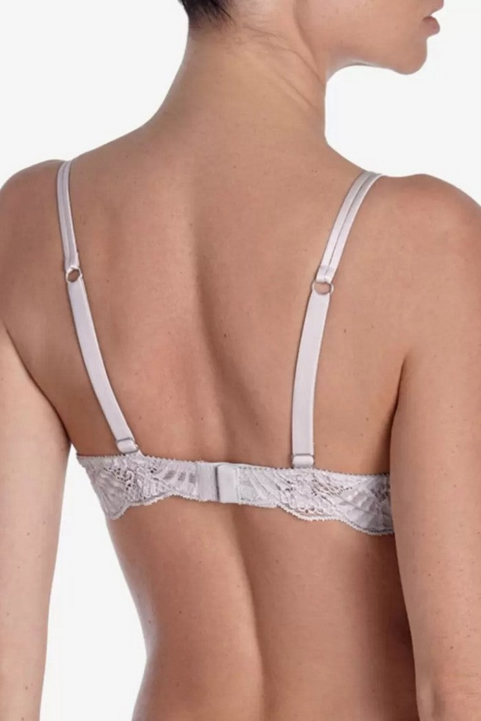 Мереживний бюстгальтер пуш-ап Праліне БП62 ice gray