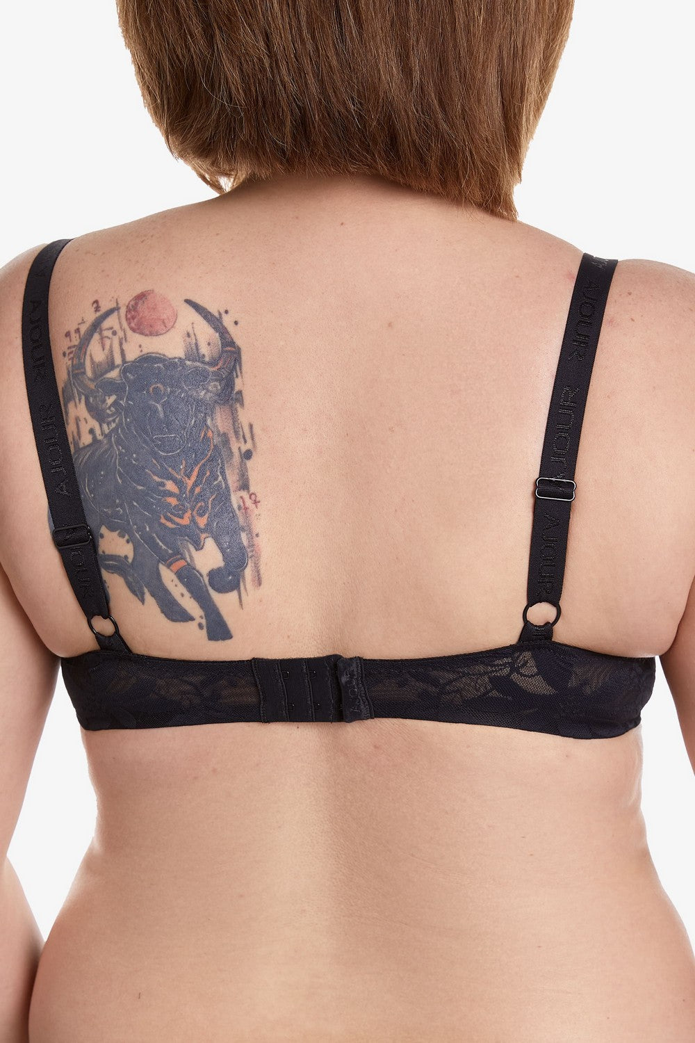 Мягкий кружевной бюстгальтер Риджент БМ183 black