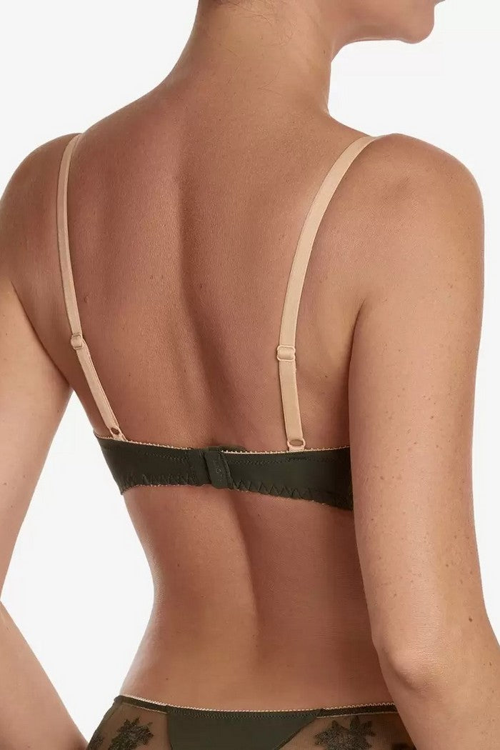 М'який бюстгальтер із мікросітки Сібелес БМ11 khaki