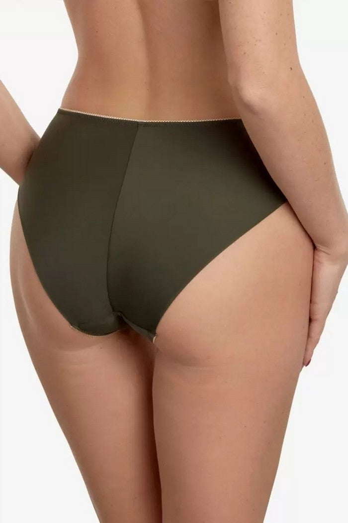 Высокие трусики слип Сибелес Т89 khaki