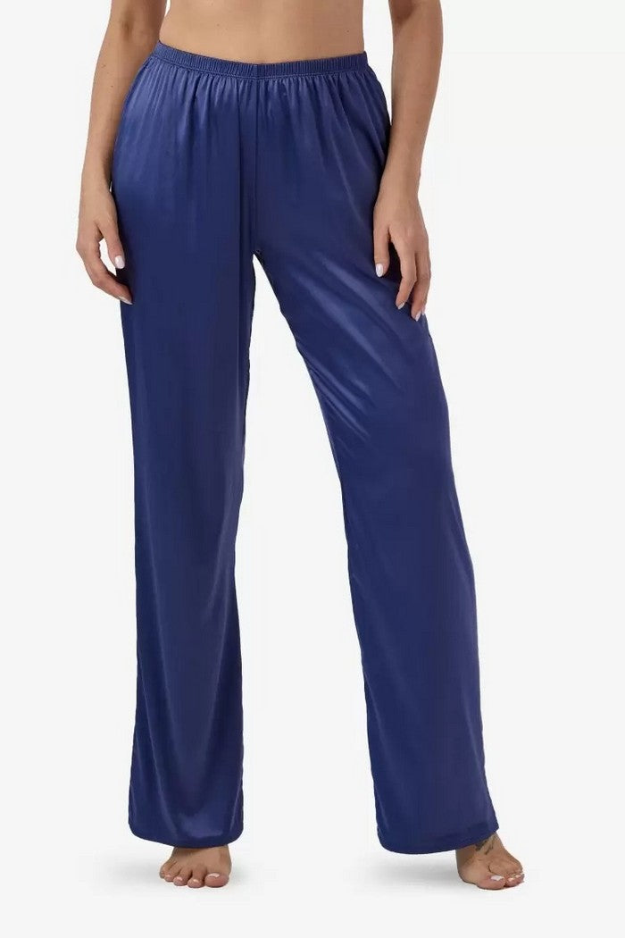 Пижамные брюки из атласа Селестил ШЖ51 indigo