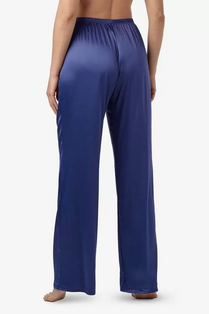 Піжамні штани з атласу Селестил ШЖ51 indigo