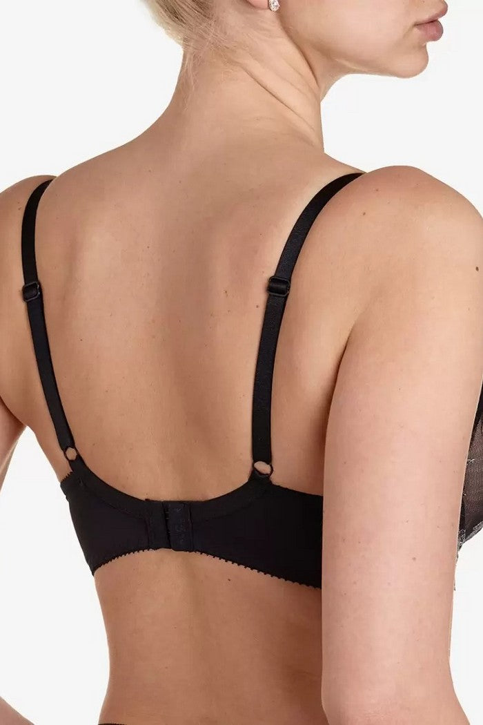 Бюстгальтер із м'якими чашками Сенсуель БМ183 black/gray