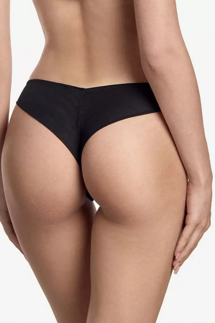 Трусики стринг із оксамиту Шейд С15 black
