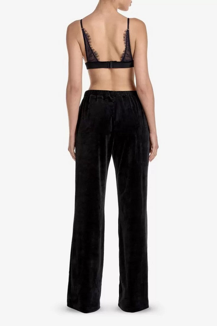 Піжамні штани з оксамиту Шейд ШЖ5 black