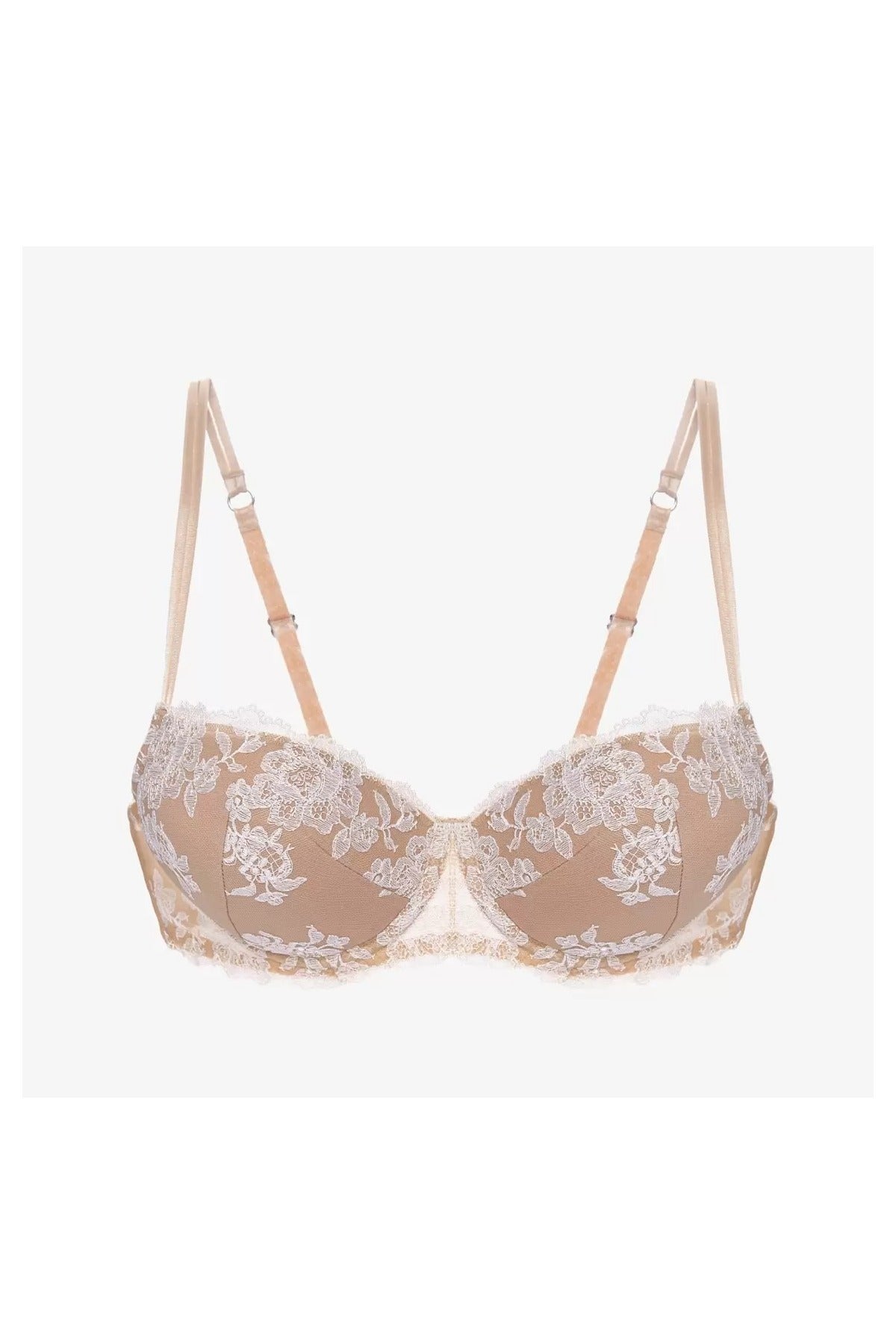 Бюстгальтер с вкладышами пуш-ап Тирамису БП262 beige/vanilla