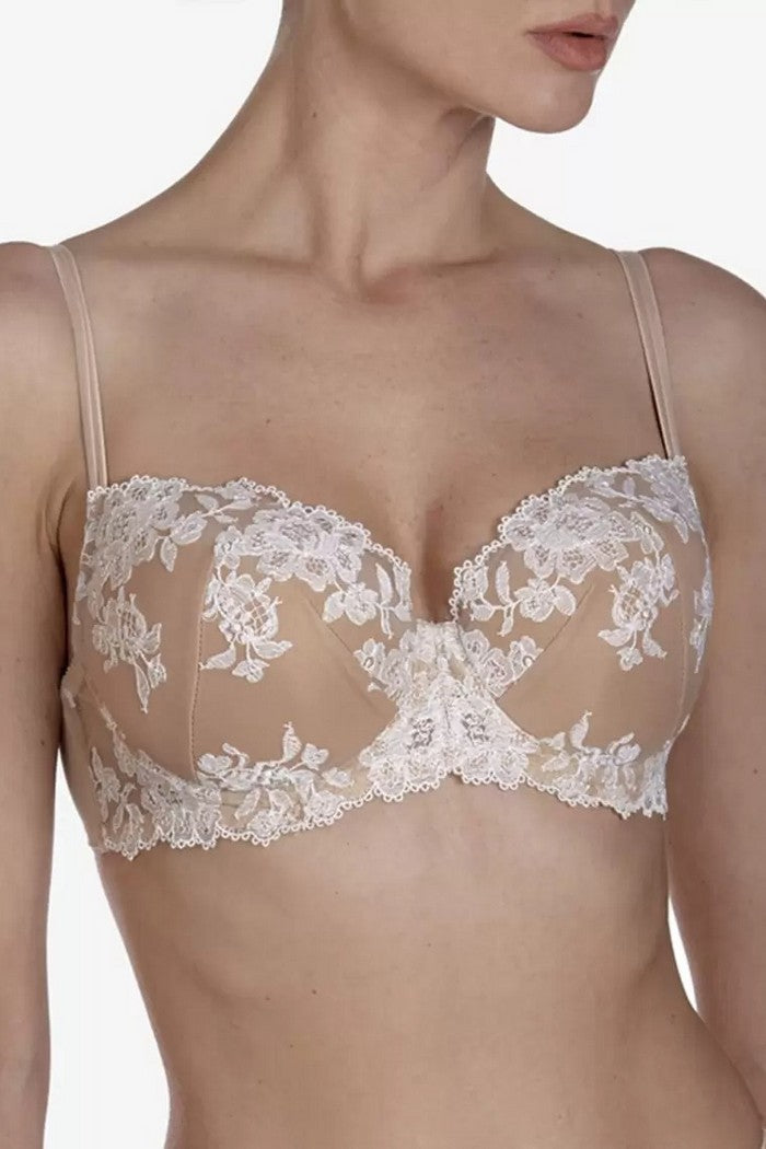 Бюстгальтер із вкладишами пуш-ап Тірамісу БП262 beige/vanilla