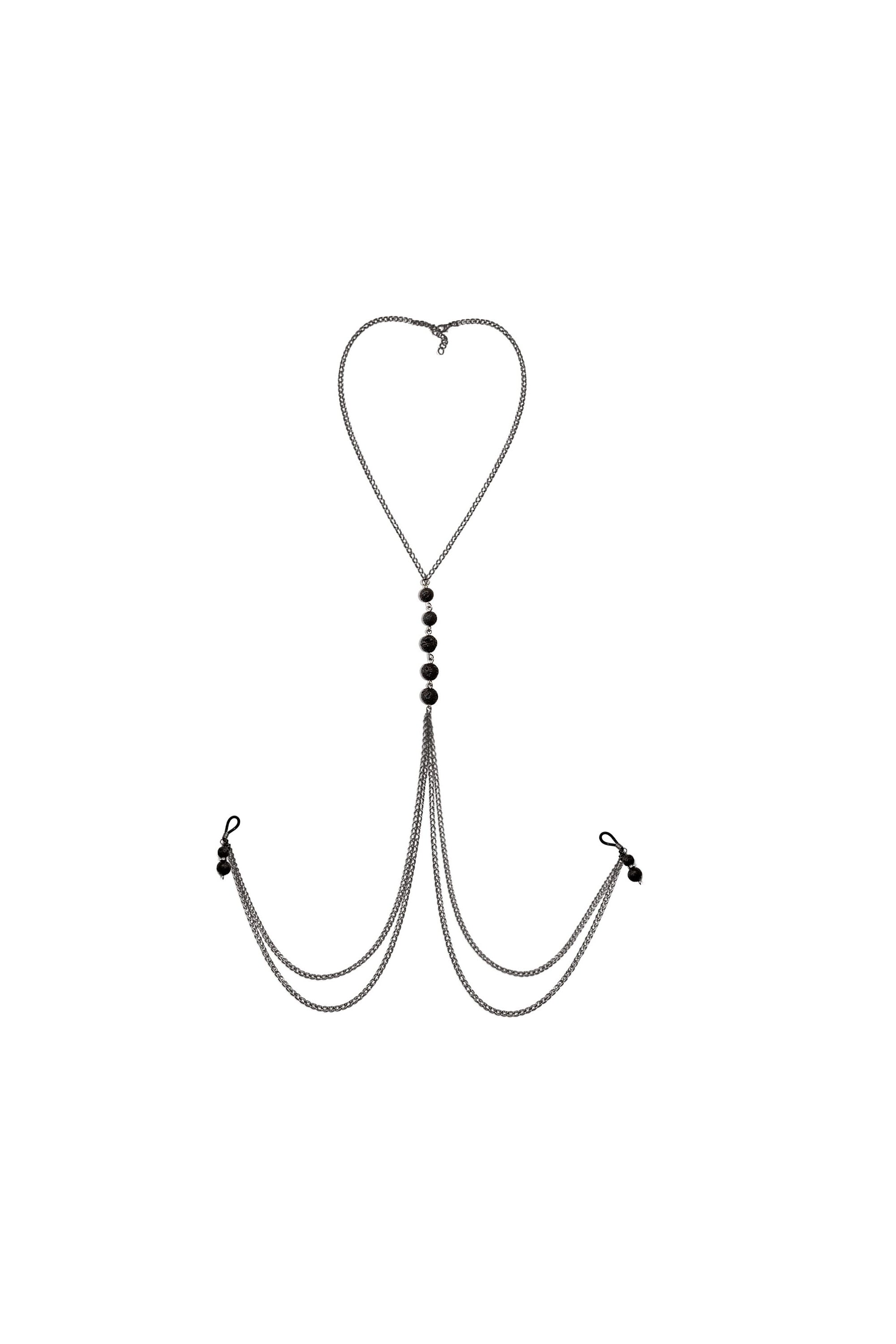 Украшение на грудь Nipple clamps Lava