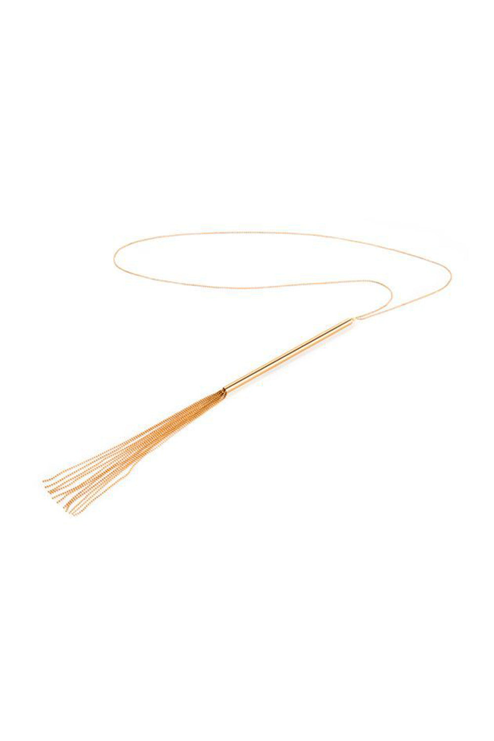 Цепок-батіг на шию Magnifique Necklace Whip gold Bijoux Indiscrets