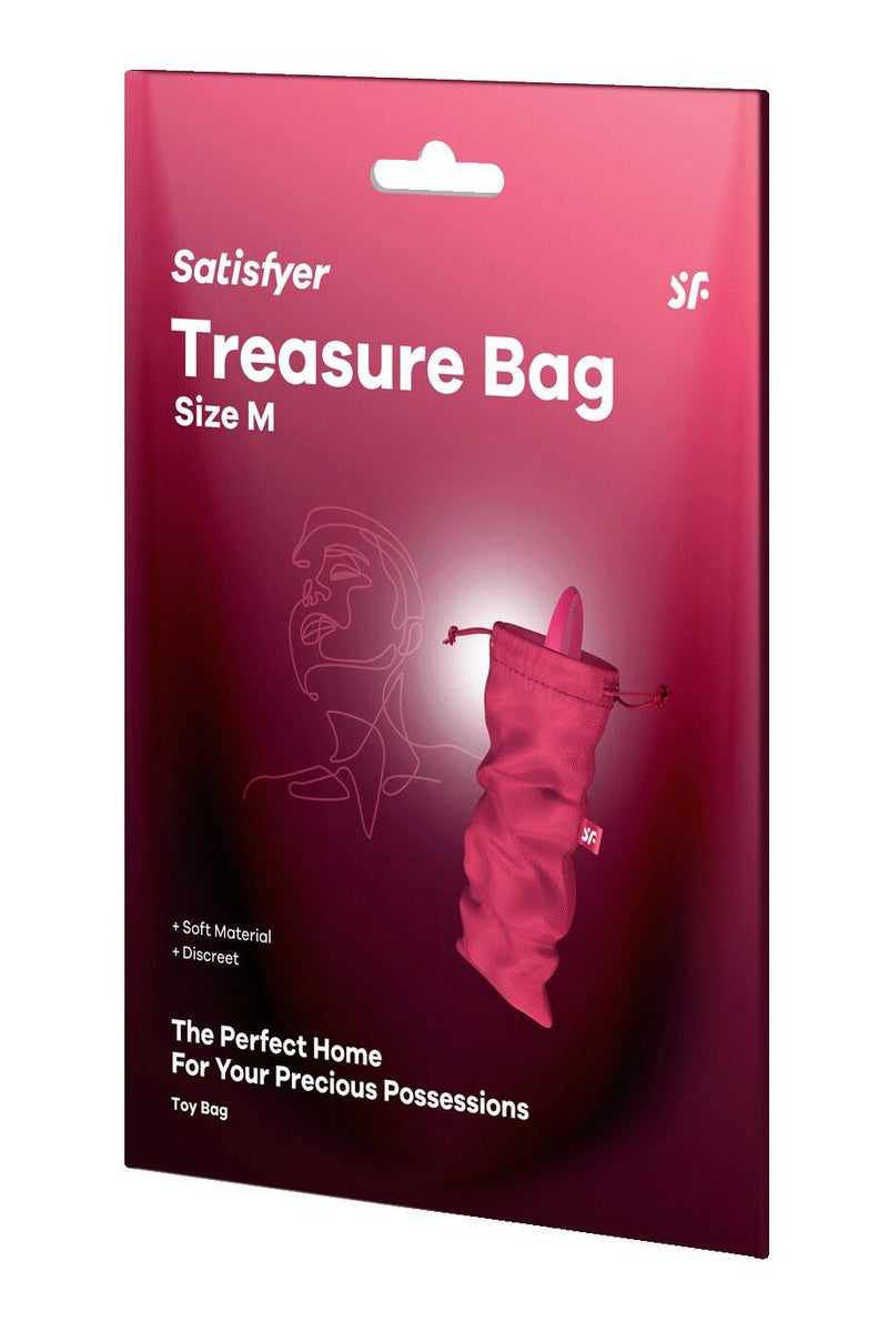 Мішечок для секс-іграшок Treasure Bag M pink Satisfyer