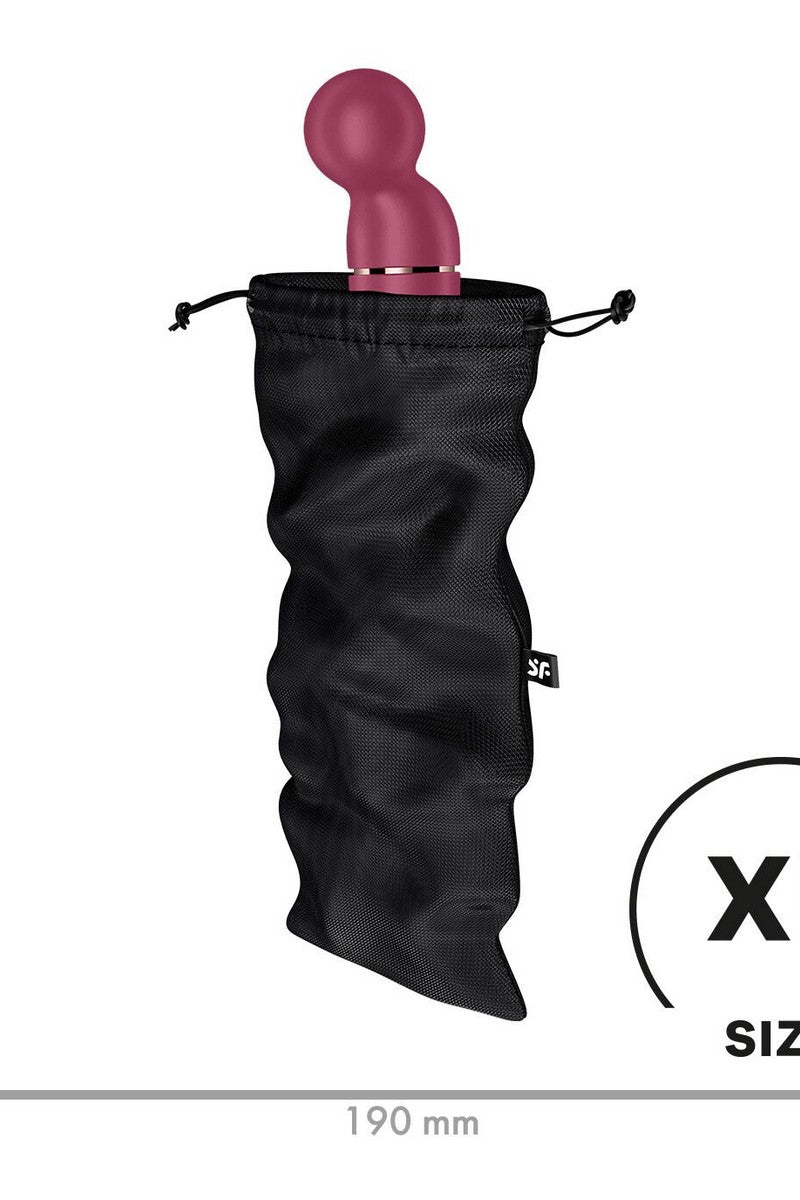 Мішечок для секс-іграшок Treasure Bag XL black Satisfyer