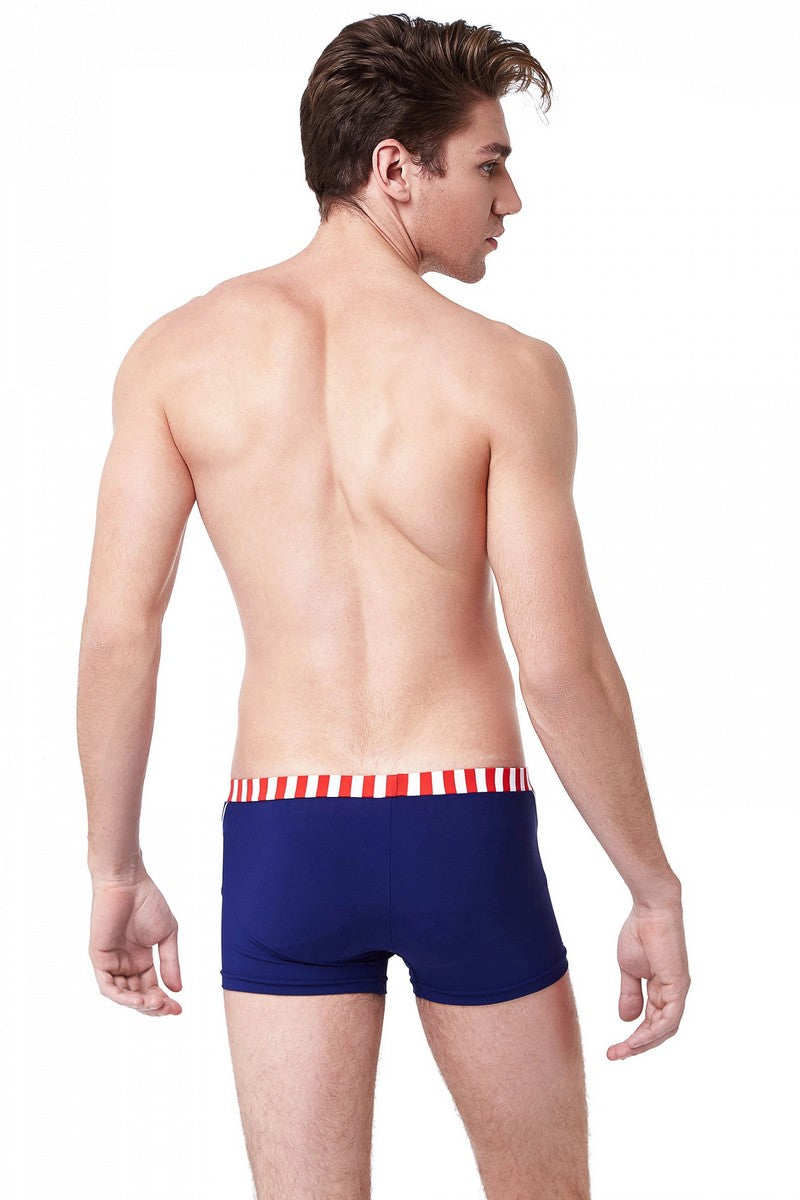 Чоловічі плавки 143-1/929 blue/red