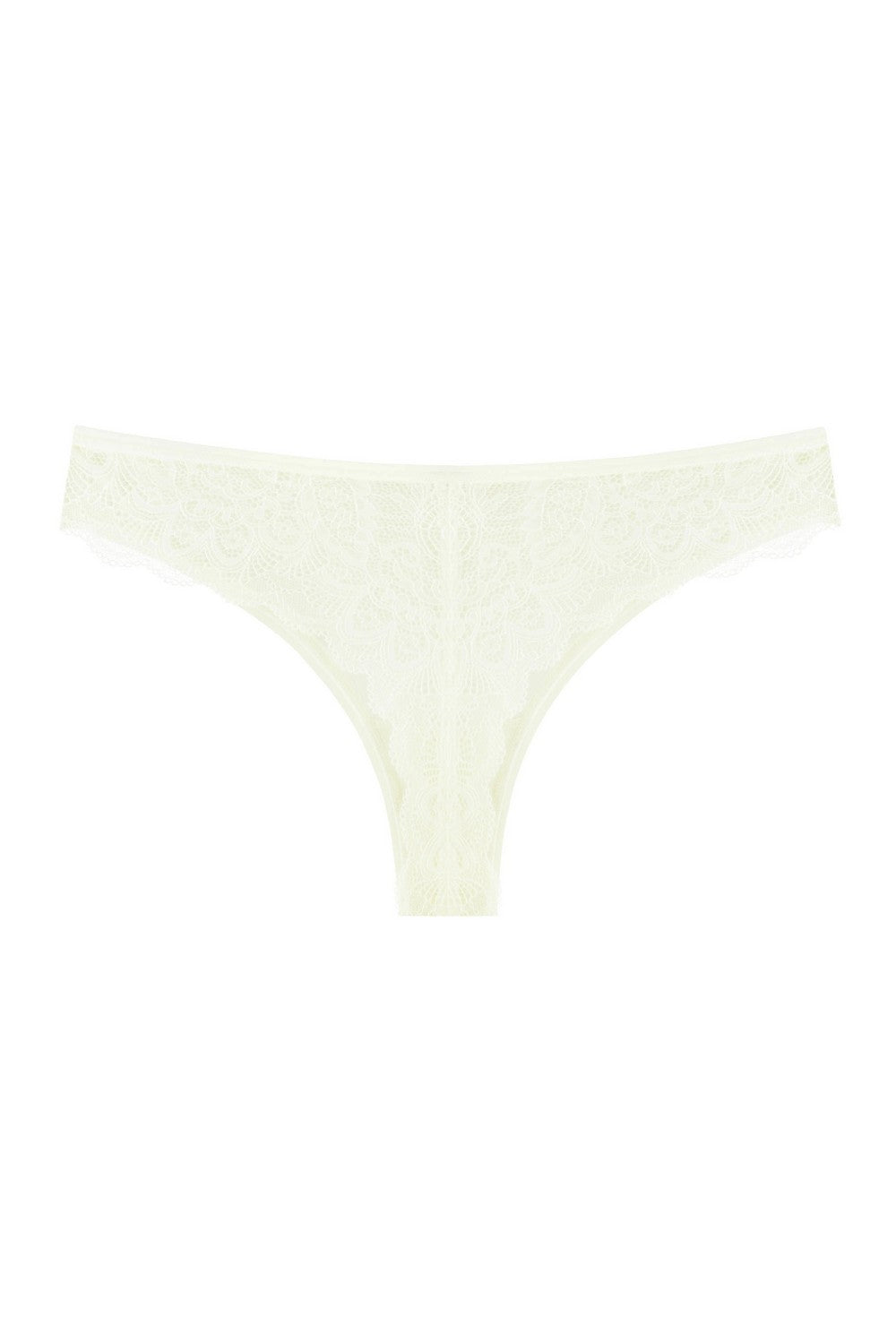 Трусики бразилиана с кружевом 2001-20 champagne