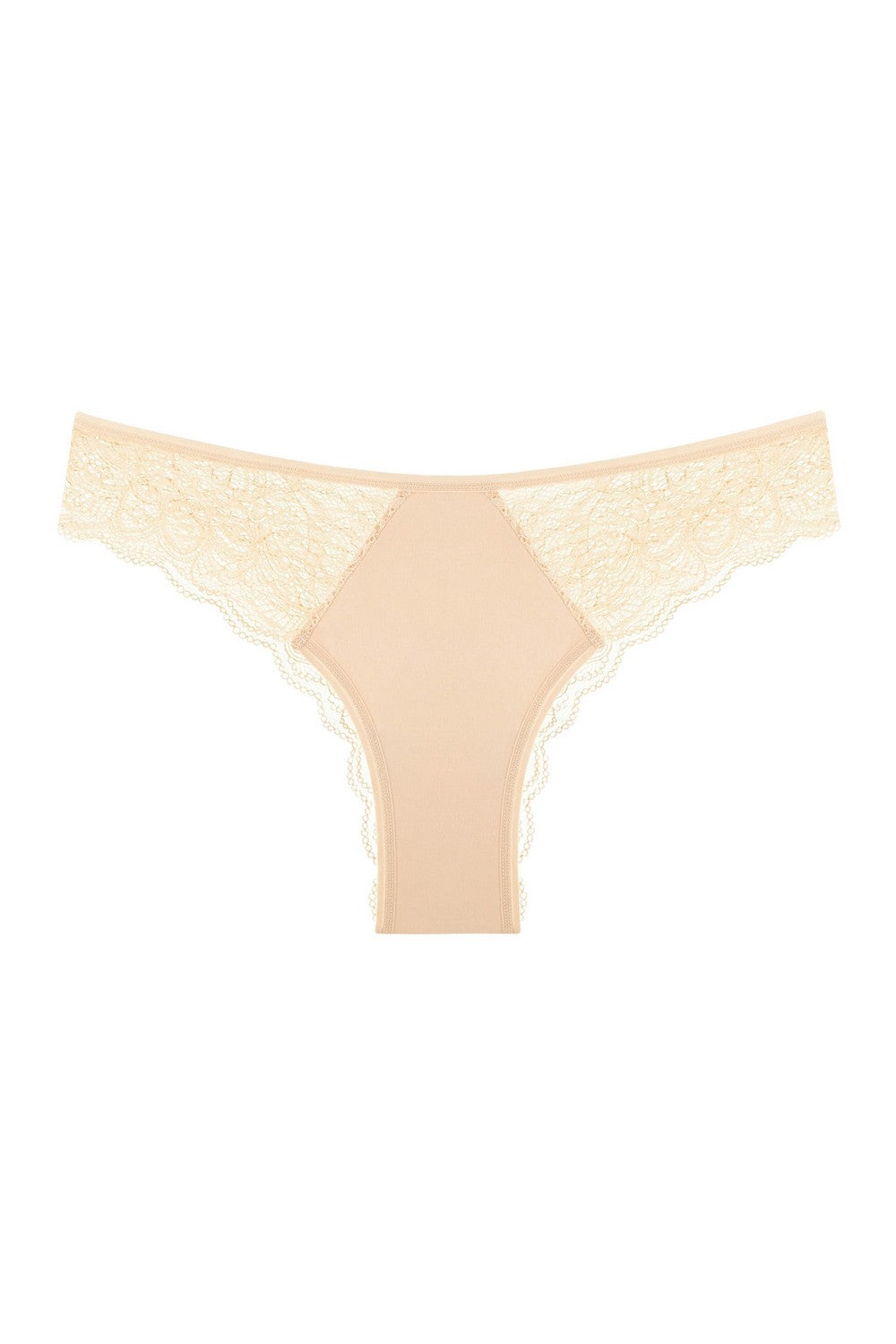 Трусики бразилина из кружева 2001-22 beige