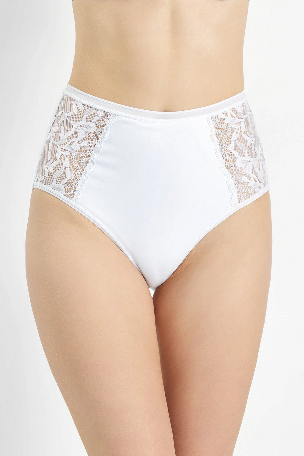 Высокие трусики слип 2004-36 white