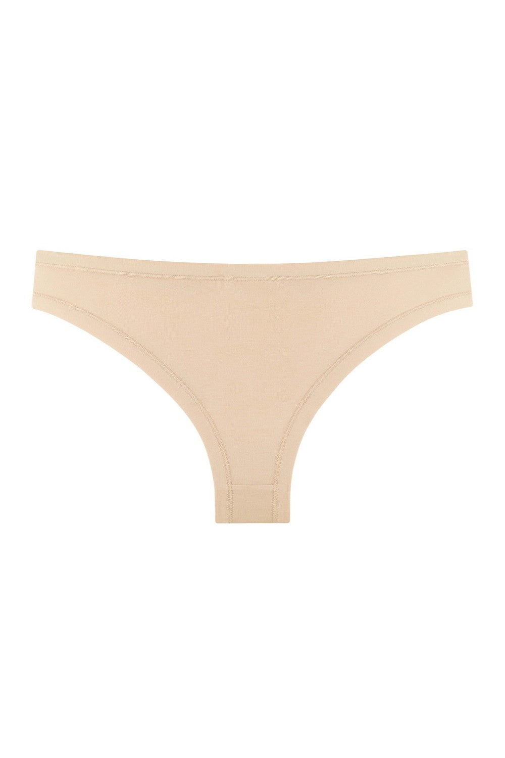 Трусики бразилиана с принтом 2202-20/311 beige