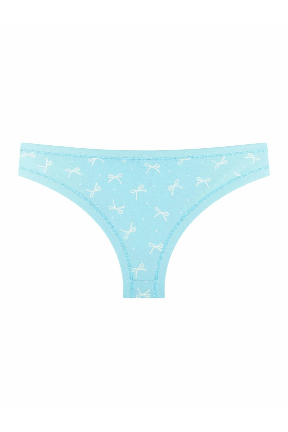 Трусики бразилиана с принтом 2202-20/320 blue