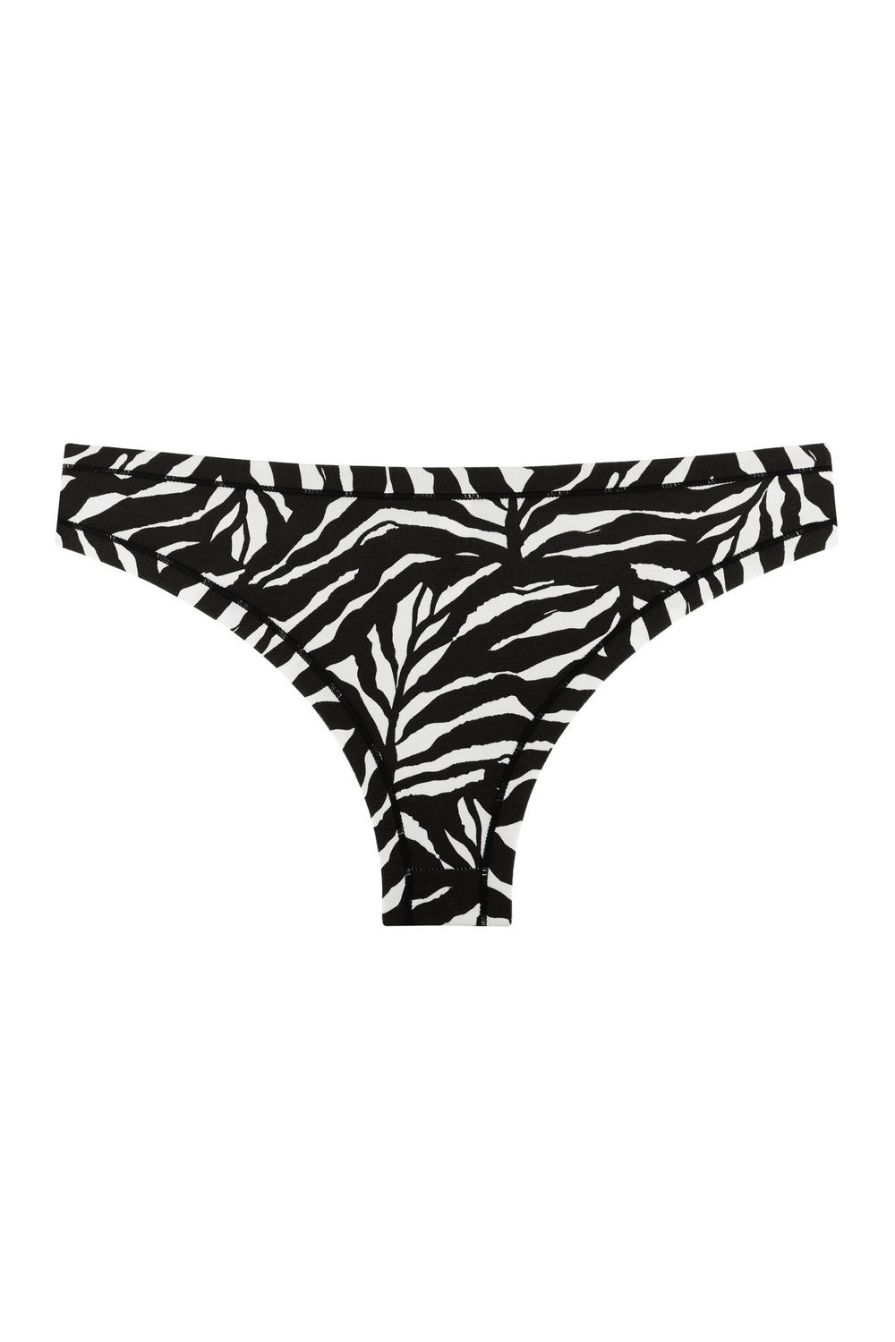 Трусики бразиліана з принтом 2202-20/994 black/white