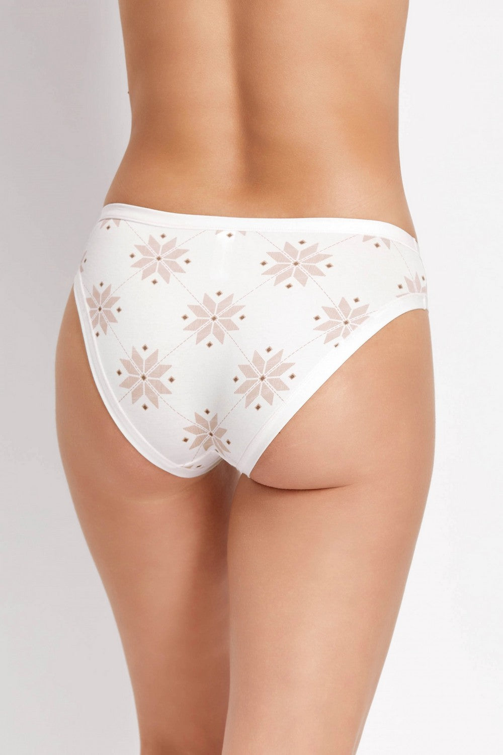 Трусики слип с принтом 2202-30/230 champagne