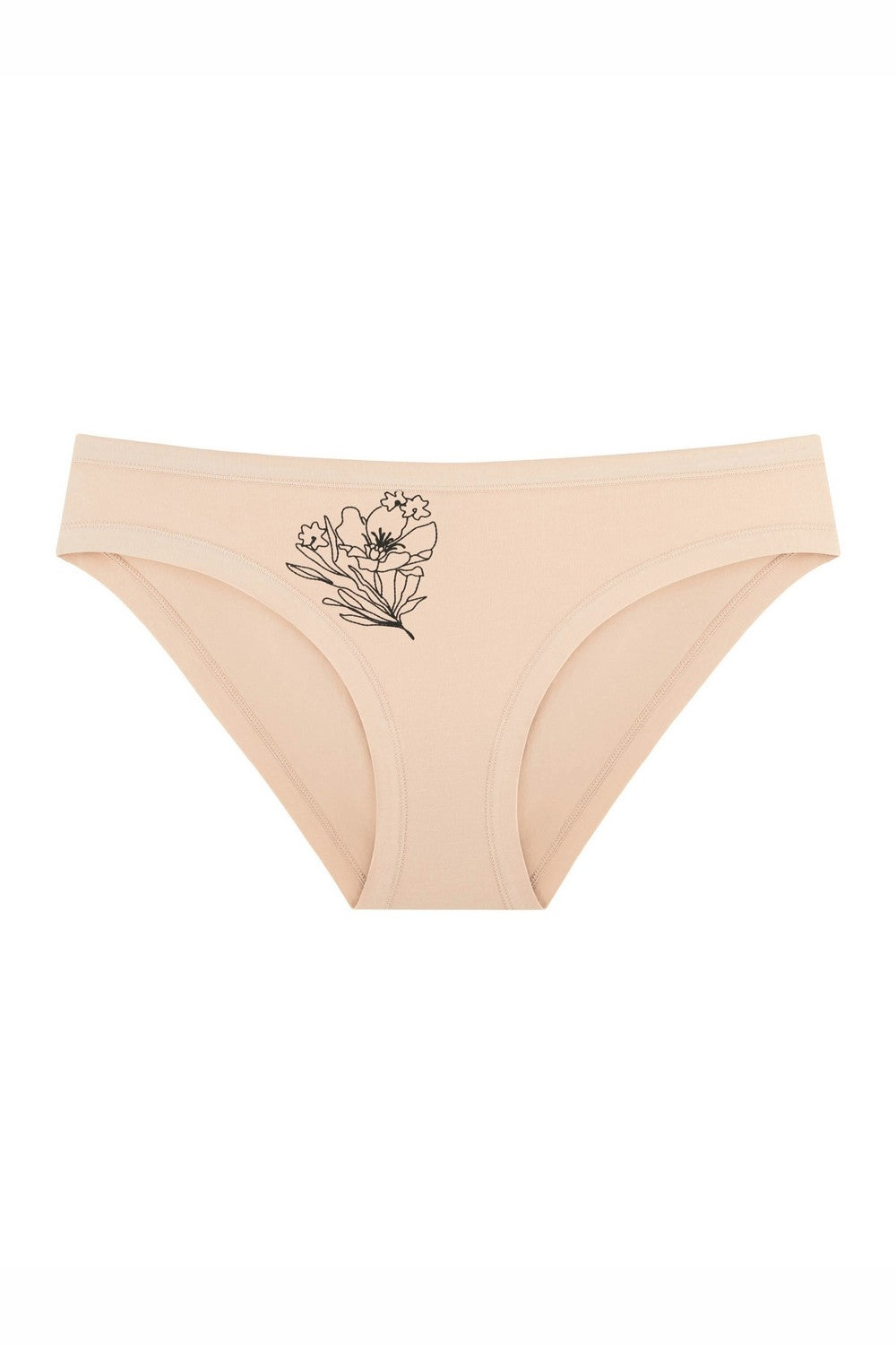 Трусики слип с принтом 2202-30/305 beige