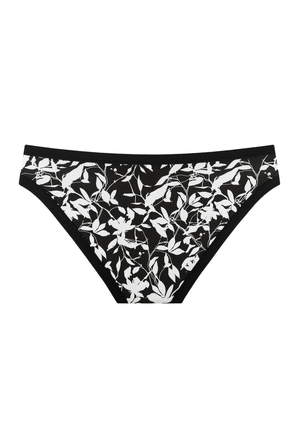 Трусики сліпи з принтом 2202-30/996 black/white