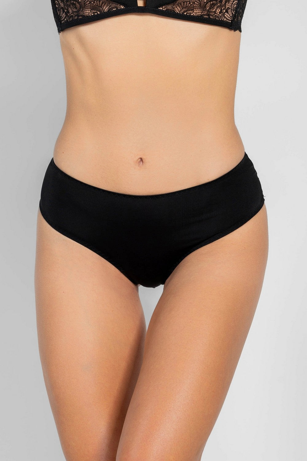 Трусики слип из микрофибры 7001-32/01 black