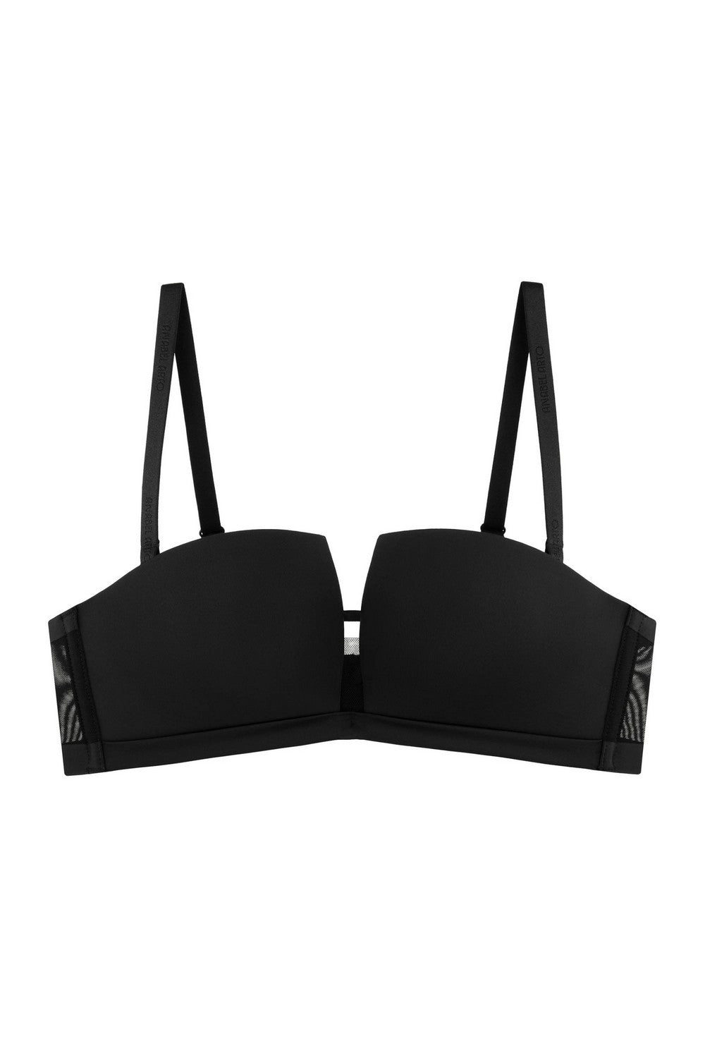 Бюстгальтер со съемными бретелями 7002-015 black