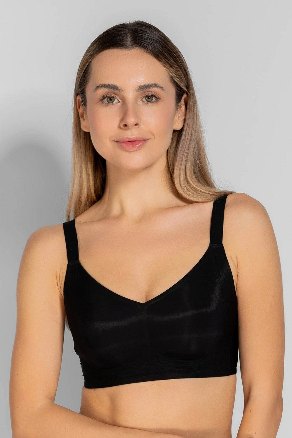 Бюстгальтер з мікрофібри 7071-075 black